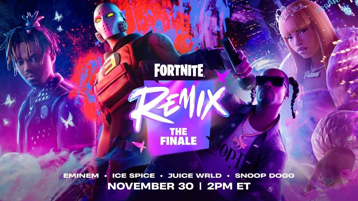 Fortnite Remix Finale бьет рекорды: в игре участвуют 14,3 миллиона игроков